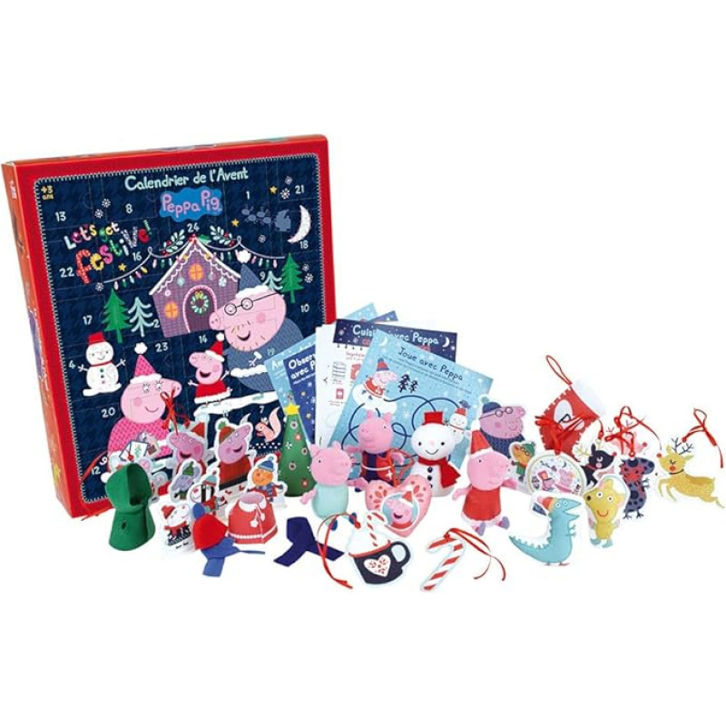 JEMINI Peppa Joke Advent Calendar, 35 Pack, 36 x 39.5 cm
