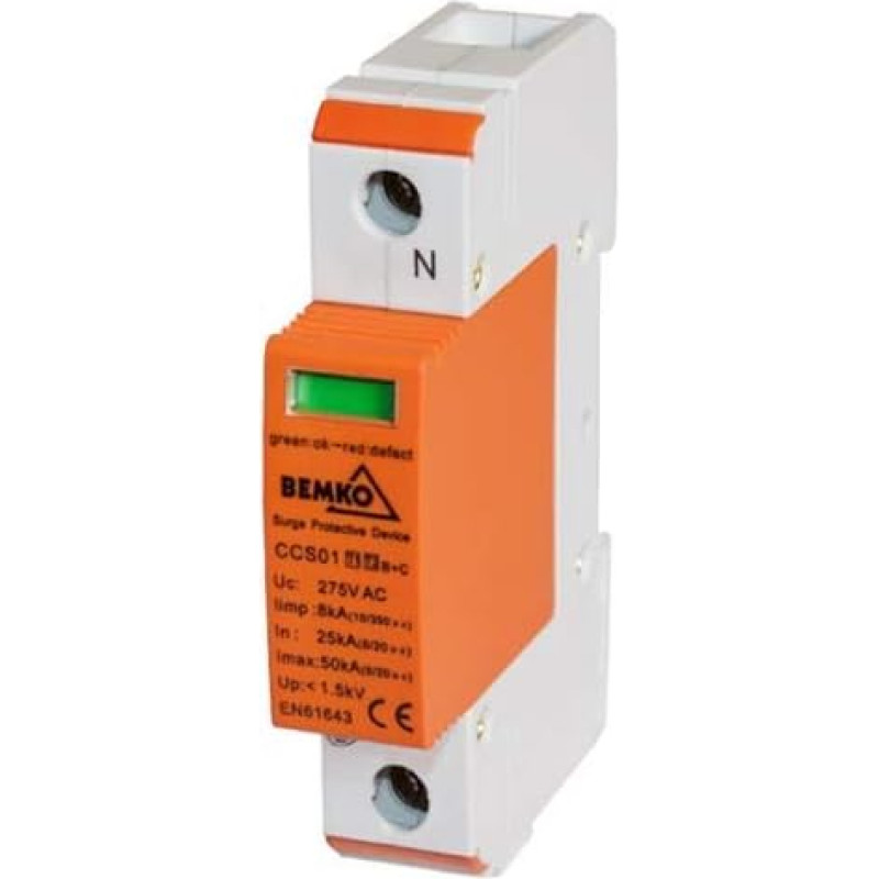 BEMKO A50-CCS01-1P-B+C CCS viršįtampių apsauga