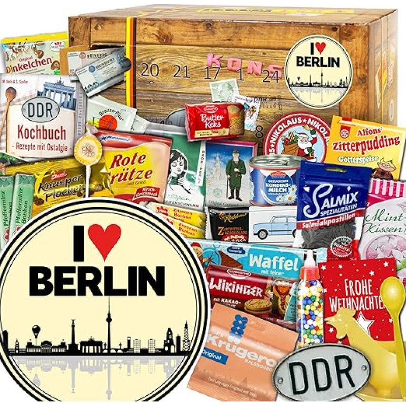 ostprodukte-versand I love Berlin/East Advent Calendar/Advent Calendar 2019 Suaugusieji 2023