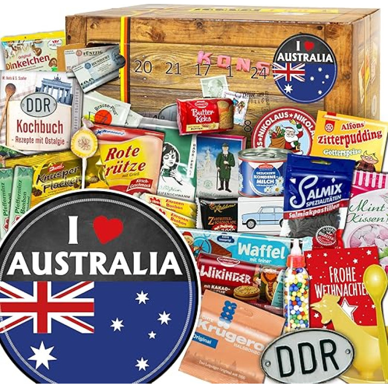 ostprodukte-versand Aš myliu Australiją + Advento kalendorius + Rytų paketas 2023