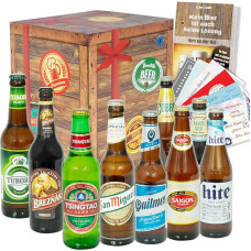 Männergeschenk/Geschenkset Bier aus aller Welt/Geschenk Geburtstag für Ihn