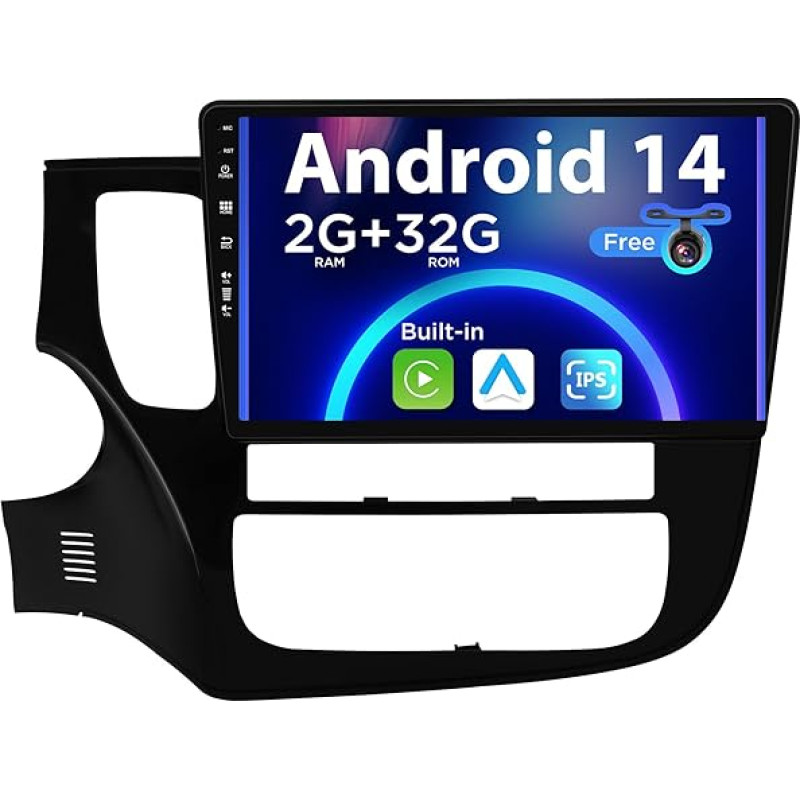 SXAUTO Android 12 IPS automobilinis radijas 