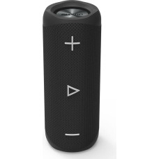 SHARP GXBT280 Bluetooth grotuvas, tragbare Musikbox mit DSP-Technologie (max 12 Stunden Spielzeit, spritzwassergeschützt), schwarz