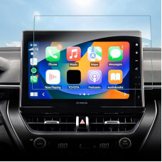 SHAOHAO Compatible with Toyota Corolla E210 2022 2023 2024 Car Navigation Screen Protector 10.5 Inch GPS Transparent Protective Film, Scratch-Resistant 9H Hardened Toyota Corolla Touring Sports