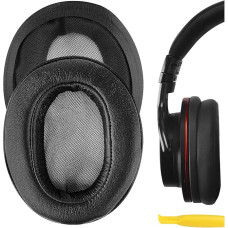 Geekria QuickFit Ersatz-Ohrpolster für Sony MDR-1ABT, MDR-1RBT, MDR-1RNC Kopfhörer, Ohrpolster, Headset-Ohrpolster, Reparaturteile (juodos spalvos)