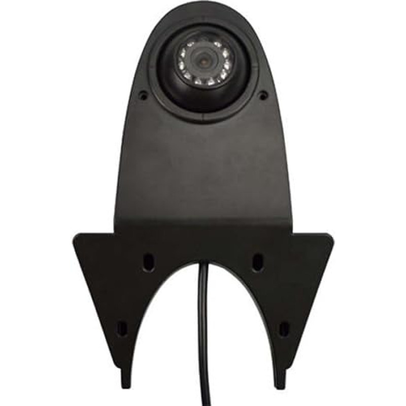 Navinio Dach Rückfahrkamera Farbkamera ersetzt dritte Bremsleuchte m. Nachtsicht für Sprinter Transporters Viano Vito Transit Ducato VW Crafter T5 Master (Modell 1 mit schwarzer Farbe)