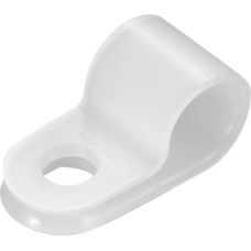 Sourcing Map Nylon R-Type Cable Clamp Organizer Cable Clips for Wire Management 7.9mm