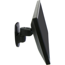 ERGOTRON Serie 200 Wandmontagegelenk schwarz neigen schwenken oder drehen bis 68,6cm 27Zoll max.11,3kg. VES 75x75 100x100mm