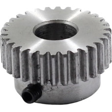 Pavaros krumpliaračių krumpliaračiai Variklio pavarų dėžė Spur Gear Rack Pinion 12/14/ 15/16/18/20/25 Teeth Mod 1M Bore 6mm 6.35mm 8mm Straight Teeth Positive Gear 45#Steel (Spalva : 18 dantų, Dydis :