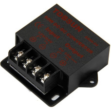 SUPERNIGHT Power Supply Transformer DC DC Step Down Voltage Reducer 12V 24V to DC 5V 10A 50W DC Buck Converter Adjustable for LED Displays, Automotive, Electricity etc.