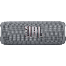 JBL Flip 6 Bluetooth box in grey: waterproof portable speaker with 2-way speaker system for powerful sound – up to 12 hours of wireless music play