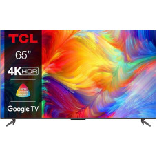 TCL 65P739 65 Inch TV, 4K HDR, Ultra HD, Smart TV Powered by Google TV, Frameless Design (Dolby Vision & Atmos, Hands-Free Voice Control, Compatible with Google Assistant & Alexa)