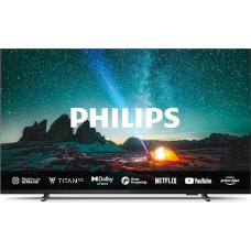 Philips 50PUS7609 4K LED Smart TV - 50-Zoll Display mit Pixel-präziser Ultra HD Titan OS Plattform und Dolby Atmos-Klang. Funktioniert mit Alexa und Google Sprachassistent – Anthrazitgrau