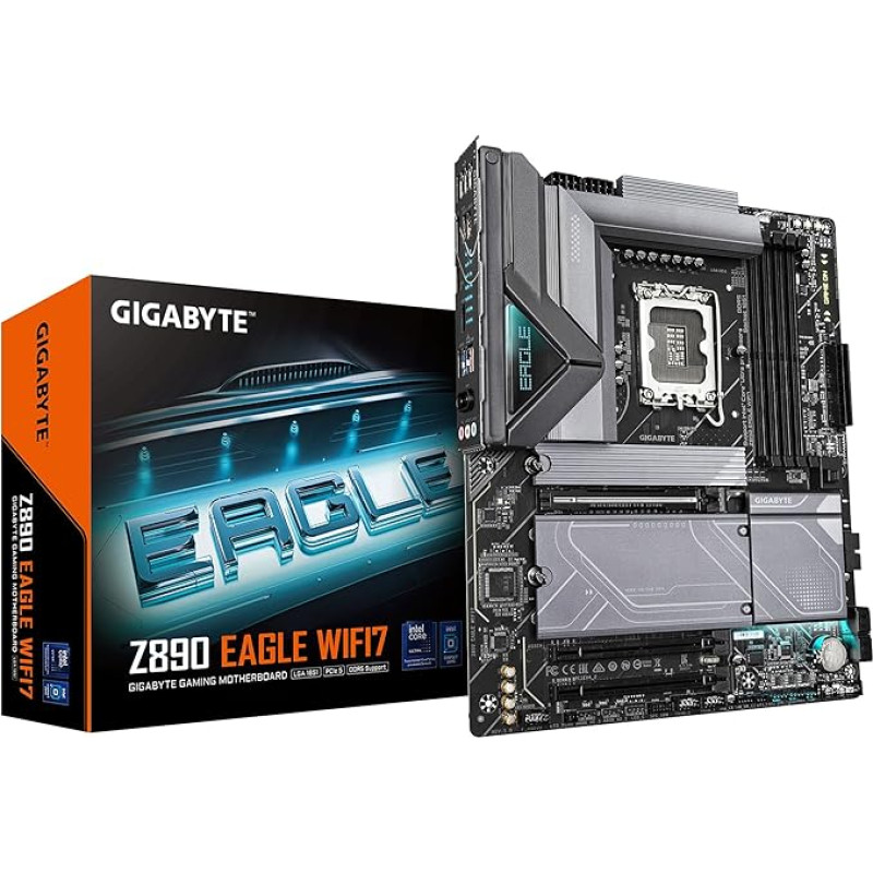 GIGABYTE Z890 Eagle WIFI7 pagrindinė plokštė - palaiko 