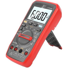 Spannungs-Strom-Messgerät, Ohm-Digital-Multimeter, AC-DC-Multimeter, Ampere-Volt-Messgerät, 6000 Zählungen, Digital-Multimeter, Spannung, Strom, Widerstand, Multifunktionales