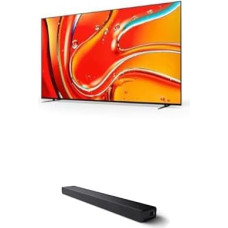 Sony Bundle BRAVIA 7 QLED (XR l Mini LED) 65 Inch 4K HDR Google Smart TV (2024) 65XR70 HT-A3000 3.1 ch Dolby Atmos Soundbar with Built-in Subwoofer, 360 Spatial Sound Mapping