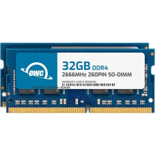 OWC - 64 GB atminties atnaujinimo rinkinys - 2 x 32 GB PC21300 DDR4 2666 MHz SO-DIMM atminties, skirtas 