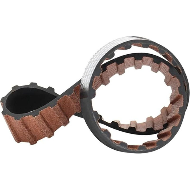 LVSELINGI Antriebsriemen 285H/290H/295H/300H/305H/310H/315H/320H/325H/330H/335H Synchronriemen aus geschlossenem Gummi, Breite 25/30 mm Cheerfully(335H-67T-850.9 mm,25mm)