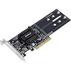 Synology M2D18 - PCIe M.2 SSD adapteris M2D18 Kortelė 2x M.2 NVMe SSD (3 metų garantija)