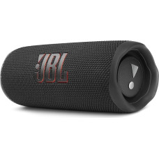 JBL Flip 6 Bluetooth box in Black: Waterproof, portable speaker with 2-way speaker system for powerful sound, up to 12 hours of wireless music playback.