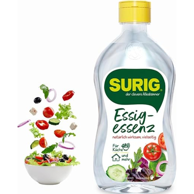 SURIG acto esencija su 25 % rūgšties (400 g buteliukas)