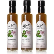 GLOSA MARINA Alcaparra Crema Balsámica de Alcaparra Balzaminis gurmaniškas actas Grietinėlė Kaparėliai Pakuotė 3 x 250 ml