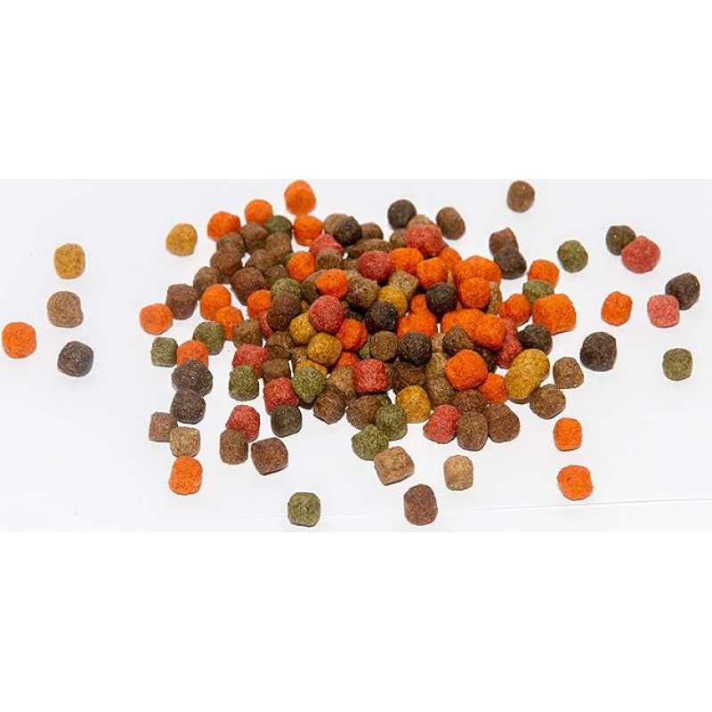 Koi Koi Food * 5 Variety Mix * 15 Litres + 1 Litre Silkworms (3-6 mm)
