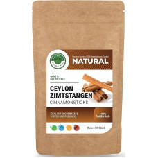 Natūralus Welt Ceilono cinamonas cinamono lazdelės 8 cm, 20 vnt., pakuotė I%100 natūralių cinamono lazdelių iš Šri Lankos I iš katroledų I be priedų (1)