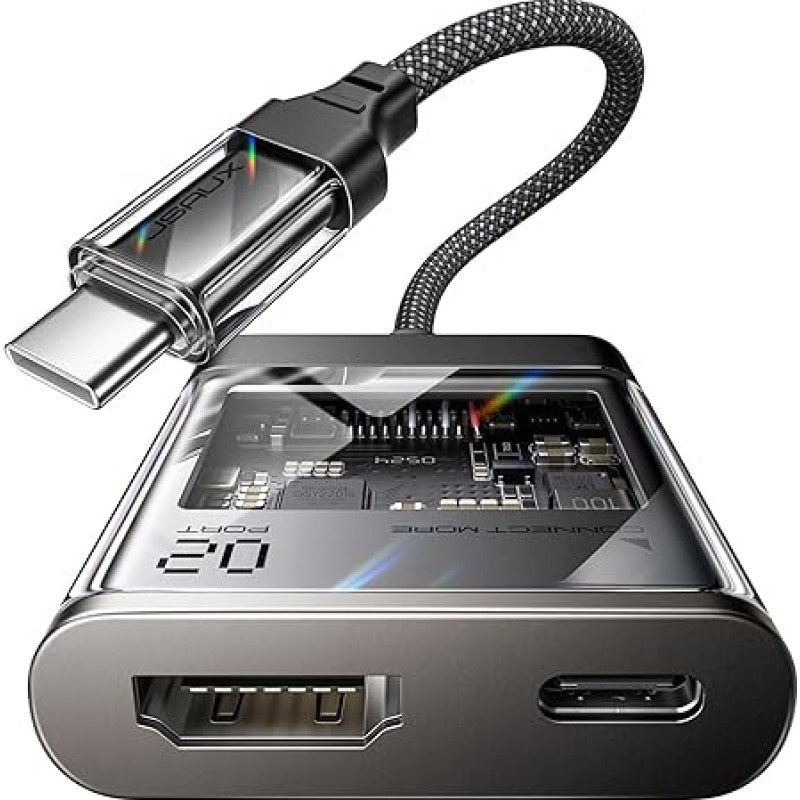 JSAUX USB C ir HDMI adapteris 4K @ 60Hz, skirtas 