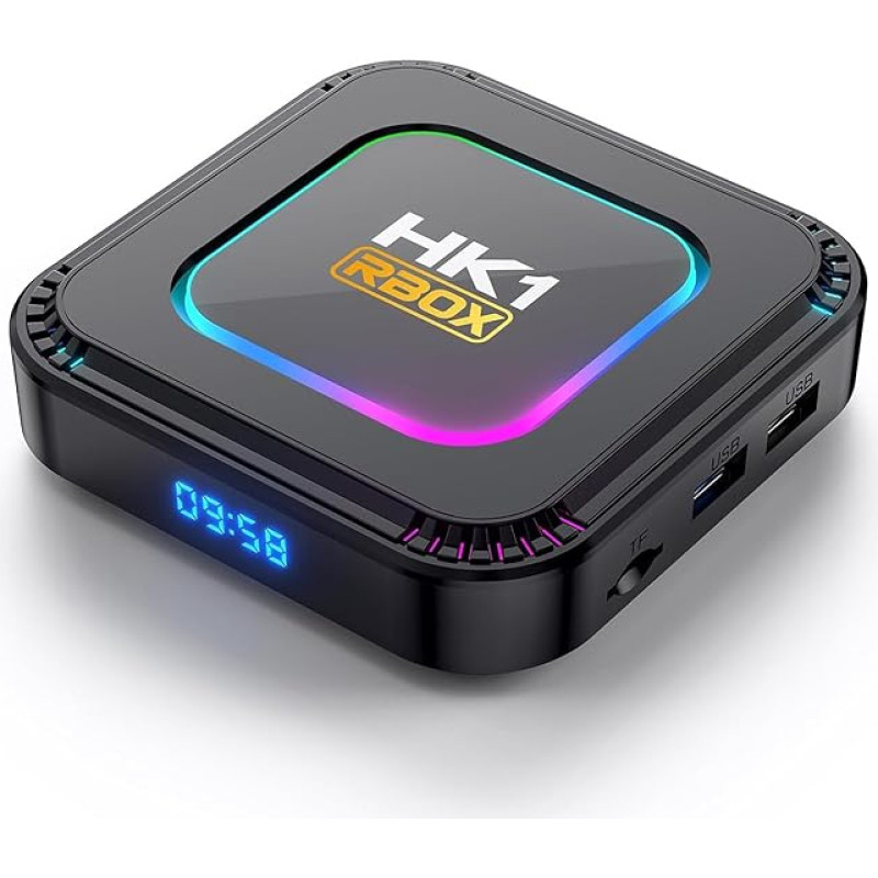 NCONCO Android 13.0 TV Box Dual WiFi 2.4G/5G Android Box 4+32GB BT5.0 TV Box Support 4K Output