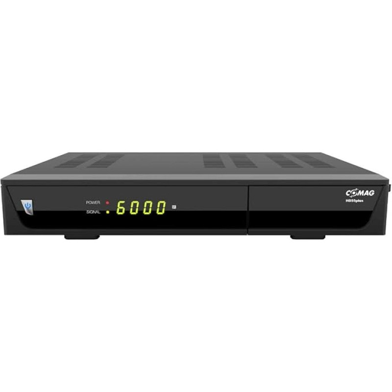 Comag HD55 Plus Digital HD Satellite Receiver (Full HD, HDTV, EasyFind, HDMI, SCART, USB 2.0)