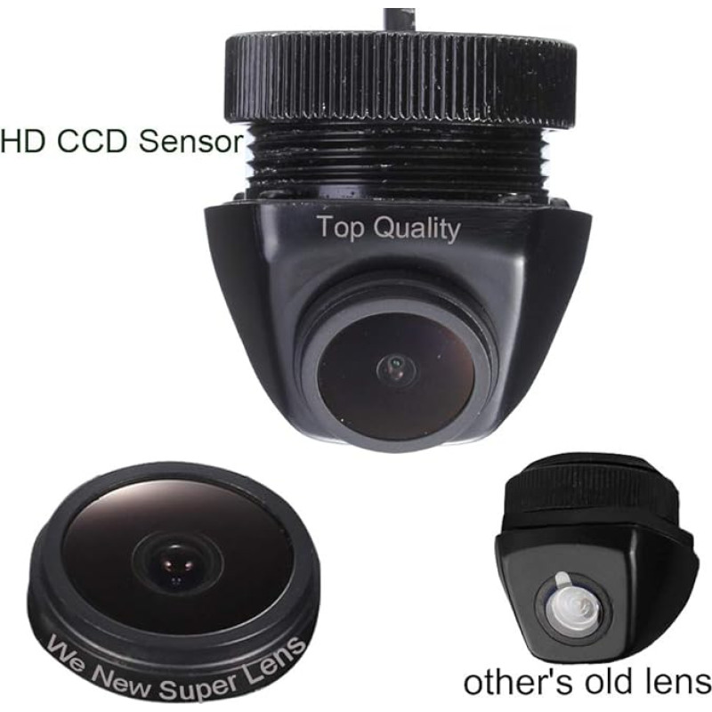 1280 x 720 pikselių 1000TV linijų 