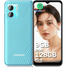 DOOGEE N50S [2024] Mobilusis telefonas, 9GB RAM + 128GB ROM (TF 1TB), 20MP AI kamera, 6,52