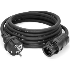 Betteri BC01 Balcony Power Station Cable AC Cable Betteri BC01 Female to Schuko Plug (IP44) Extension Suitable for Old Style DEYE Microinverter