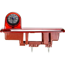 Spalvota galinio vaizdo kamera trečiajame stabdžių žibinte Stogo kamera trečiajame stabdžių žibinte, skirta 