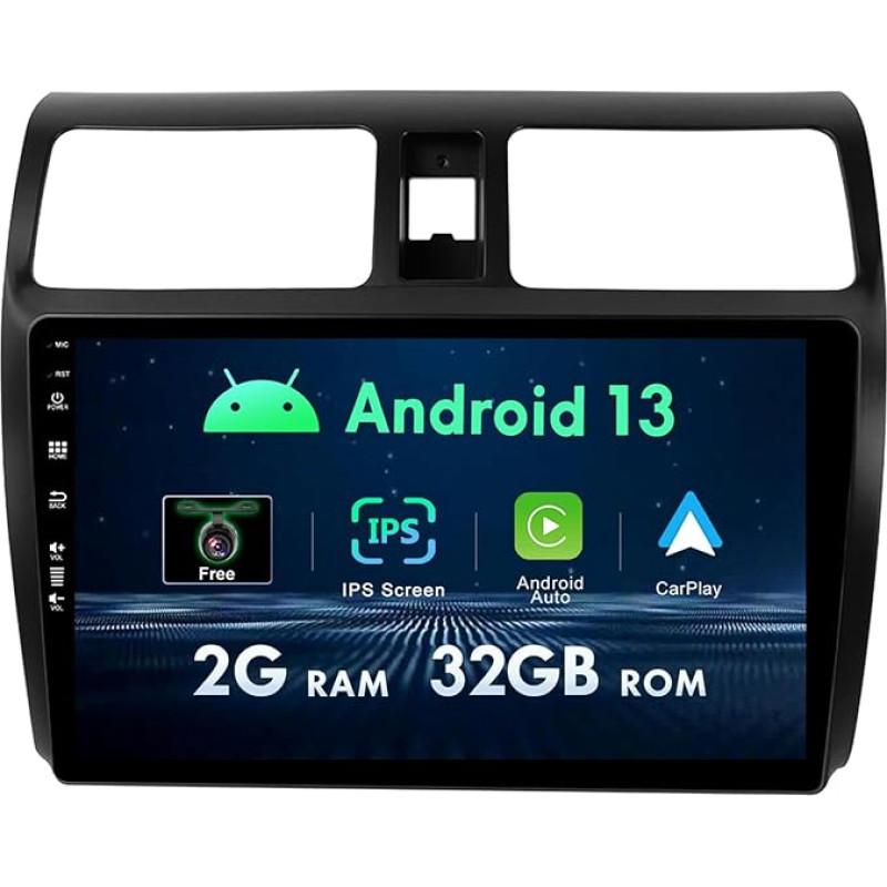 MISONDA 2 DIN Car Radio Stereo Android for Suzuki Swift 2005-2016 Support GPS Navigation Bluetooth SWC WiFi RDS USB Camera