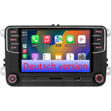 SCUMAXCON automobilinis radijas vokiečių kalba RCD360S RCD330 Carplay AM/FM Bluetooth atbulinės eigos kamera VW Golf MK5 6 Caddy B6 B7 Polo priedai