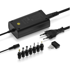 Ansmann 12 V power supply APS 2250H mains plug up to max. 2250 mA (7 universal adapter plugs) mains adapter for small electrical devices adjustable from 12 to 24 volts, 1201-0026