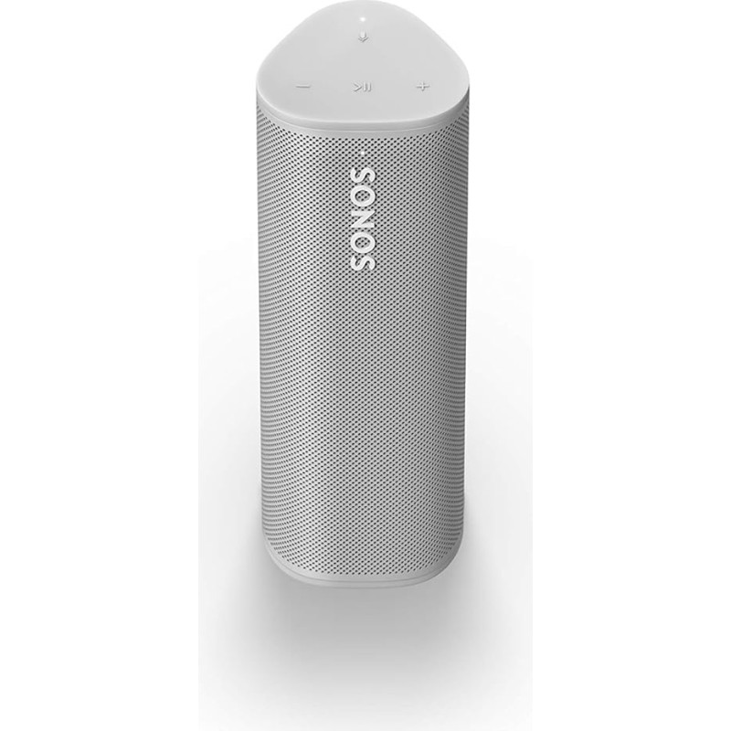 Sonos Roam, the portable intelligent speaker for all your listening adventures (white).