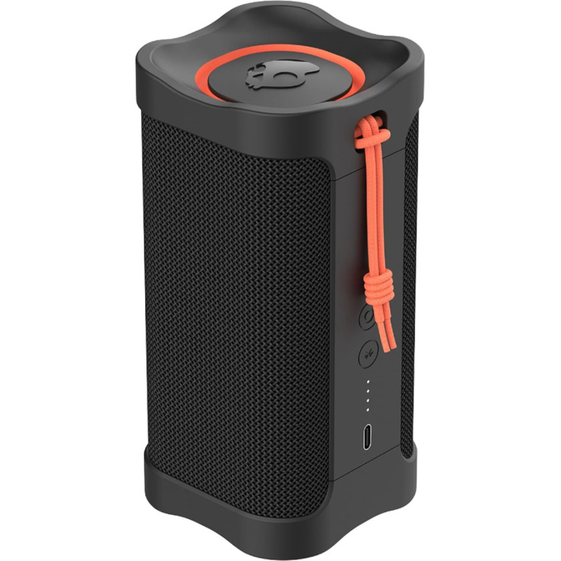 Skullcandy Wireless Bluetooth Speaker - IPX7 Waterproof Portable Terrain Speaker with Two Custom Passive Radiators, 14-Hour Battery, Nylon Wrist Brace and True