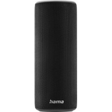 Hama Bluetooth Speaker LED Light 24 W LED Music Box with 10 RGB Colour Changing, Mobile Phone Speaker Bluetooth Portable Wireless Party Speaker Outdoor Waterproof IPX5 Up to 14 Hours Battery Black