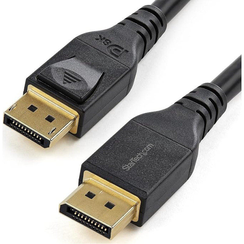 StarTech.com DisplayPort 1.4 Cable (4m, 8K @ 60Hz, HBR3, HDR, Gold Plated, VESA Certified)