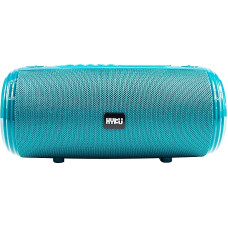 HYKU -537 Portable Bluetooth Speaker with Hands-Free Microphone, Waterproof and FM Radio Function (Light Blue)