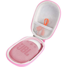 Aenllosi Hard Case for JBL Clip 4 Bluetooth Speakers Portable (Pink)