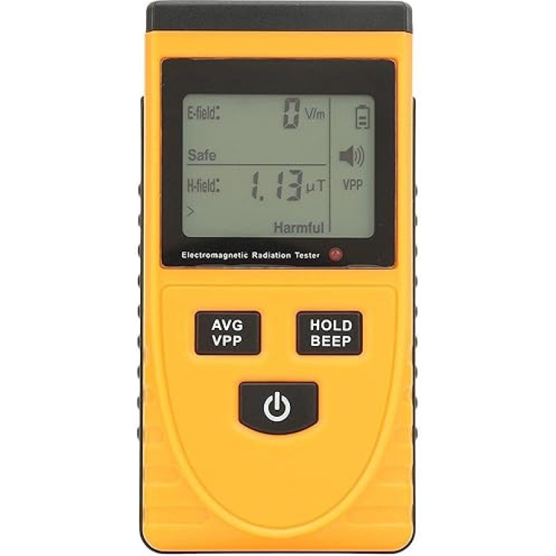 Geiger Counter Radiation Detector, Digital Radiation Meter, LCD Detector for Electromagnetic Radiation, Dosimeter, Tester