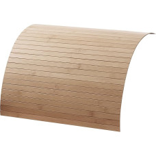 DE-COmmerce Medinė lentyna ant sofos, pagaminta iš bambuko, neslystančio latekso, lanksti lentyna ant sofos, skirta didesnei tvarkai ir švarai, lentyna ant sofos porankio, Taupe, 40 x 60 cm