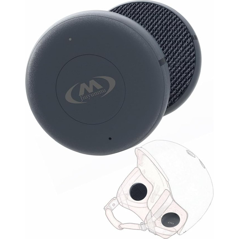 Lauko sporto slidinėjimo / motociklininko šalmo ausinės - tikros belaidės 