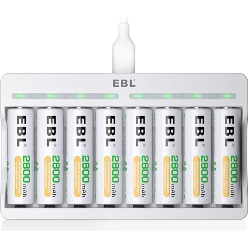 EBL 8 Battery Charger