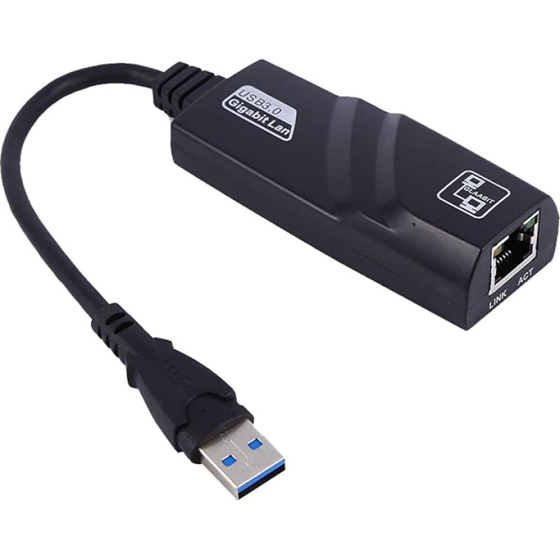 ciciglow USB eterneto adapteris, USB 3.0 ir RJ45 Gigabit Ethernet LAN tinklo adapteris, suderinamas su 