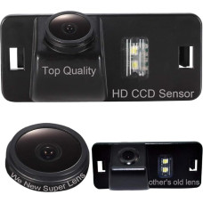 Dynavsal Auto Rückansicht Kamera 1280 * 720 Pixel 1000TV Linien Wasserdicht Nachtsicht Einparkhilfe Rückfahrsystem, Rückfahrkamera für BMW X1 X3 X5 X6 520LI E46 E53 E90 E80 E60 E70 M3 E82 E88 E91 E92
